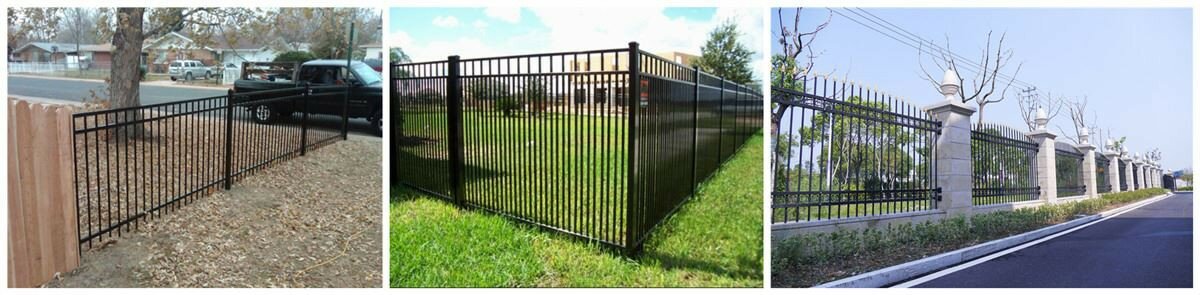 security galvanized fence panels_