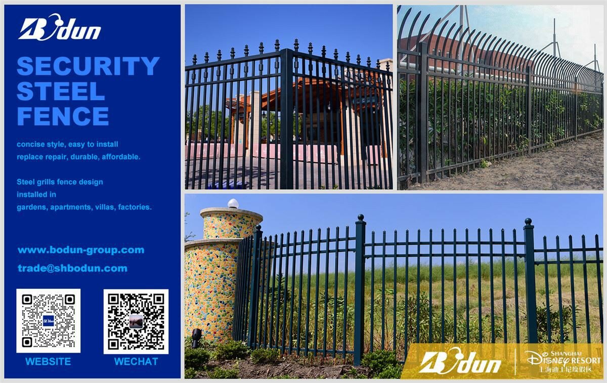 Security Steel Fence