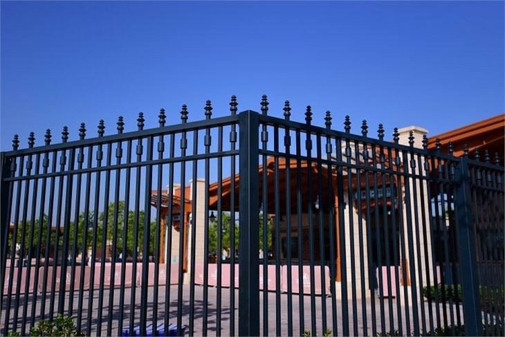 used wrought iron fencing garden steel fence